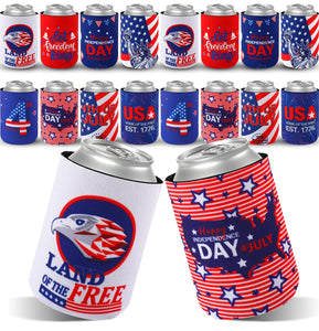 Patriotic Themed Can Coozies