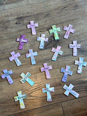 Mini Cross Magnetic Bookmark