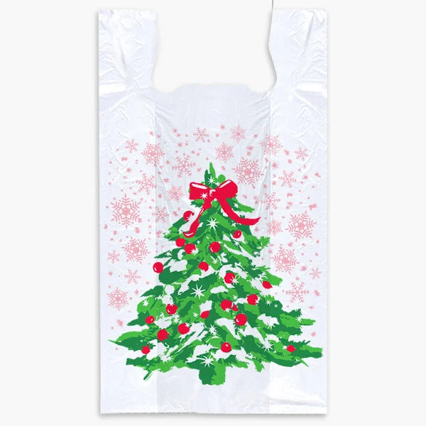 Christmas Tree T Shirt Bag