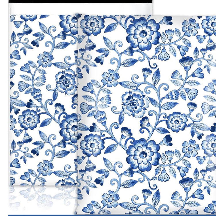 Blue French Toile 10 x 13