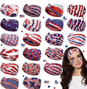 Patriotic Themed Twisted Headband