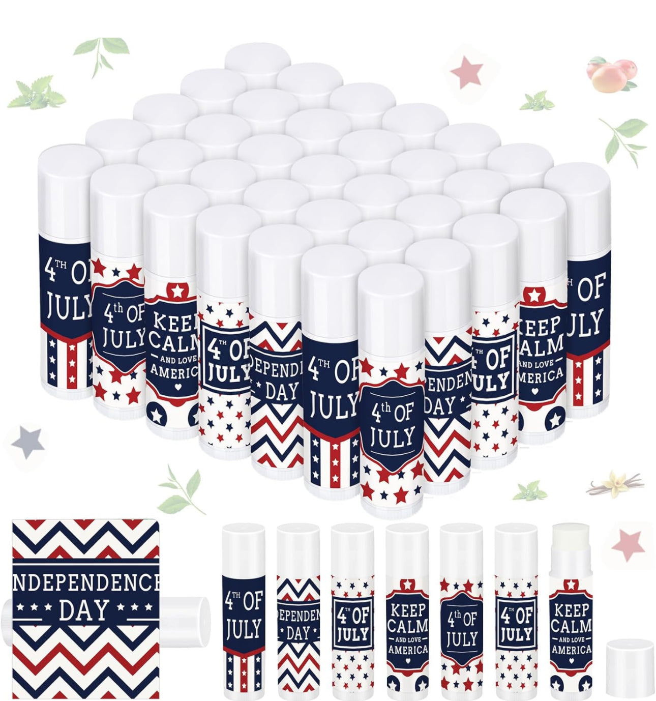 Patriotic Themed Lip Balm