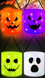 LED Halloween Bucket Random Select