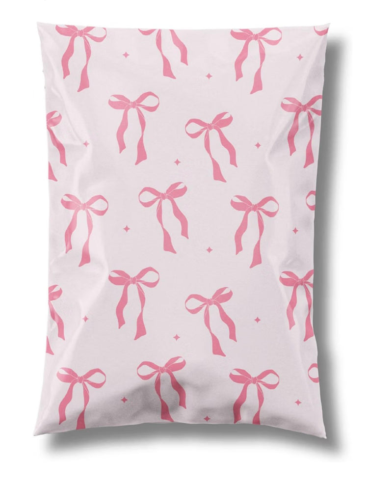 Pretty Pink Bow 6 x 9 ( Pack of 10)