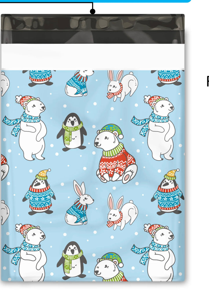 Christmas Animals 10 x 13