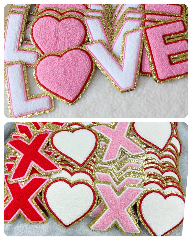 Valentine Chenille Patch