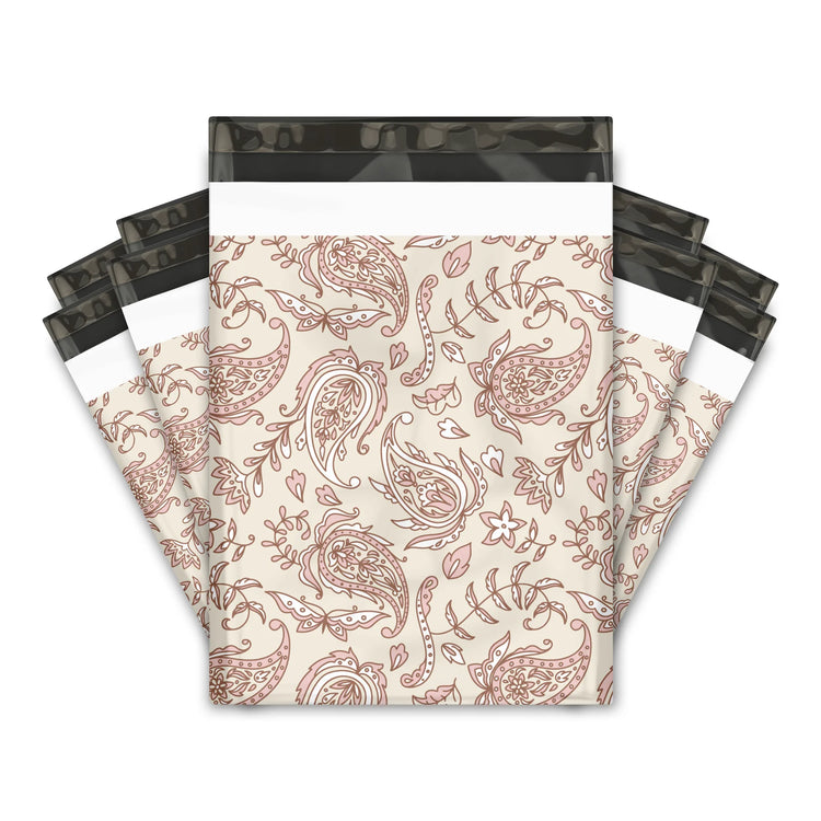 Pink Paisley 10 x 13