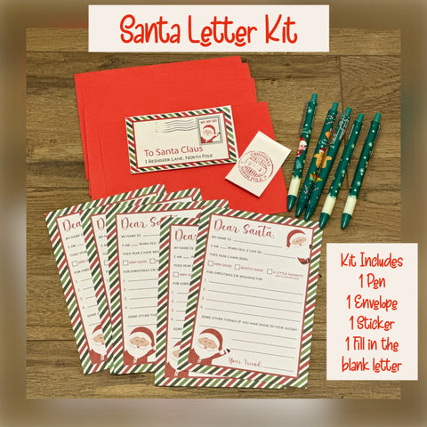 Santa Letter Kit