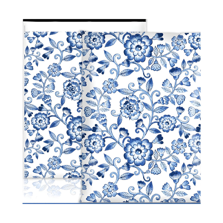 Blue French Toile Polymailer 10 x 13 (Pack of 10)