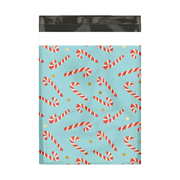 Candy Cane Polymailer 10 x 13 (Pack of 10)