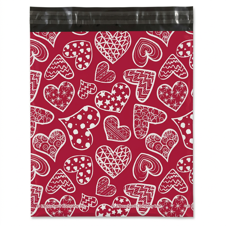 Doodle Hearts framing