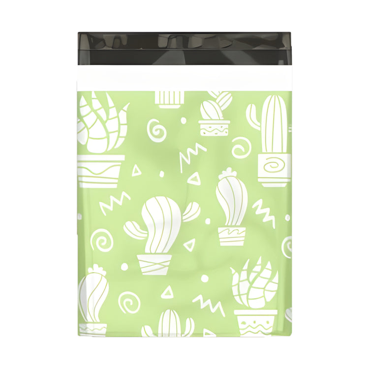 Green Succulent Polymailer 19 x 24 (Pack of 10)