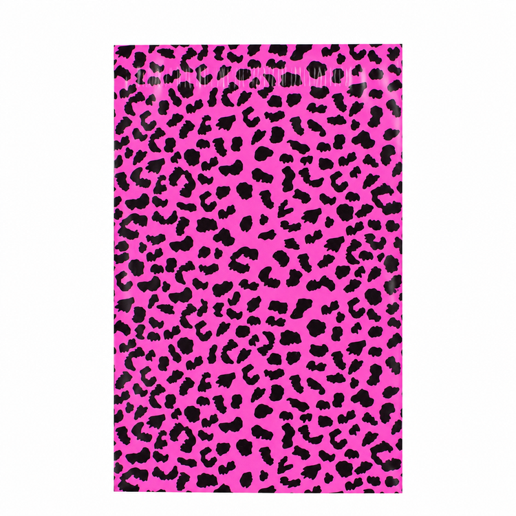 Pink Cheetah polymailer 14 x 19