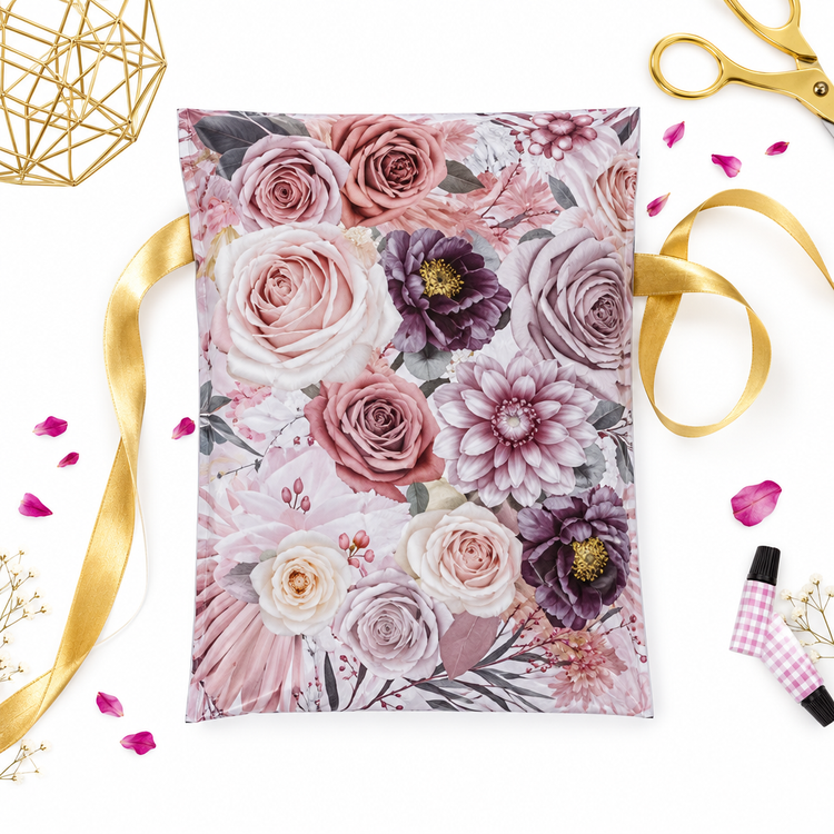 Boho Rose 19 x 24 polymailer, pack of 10