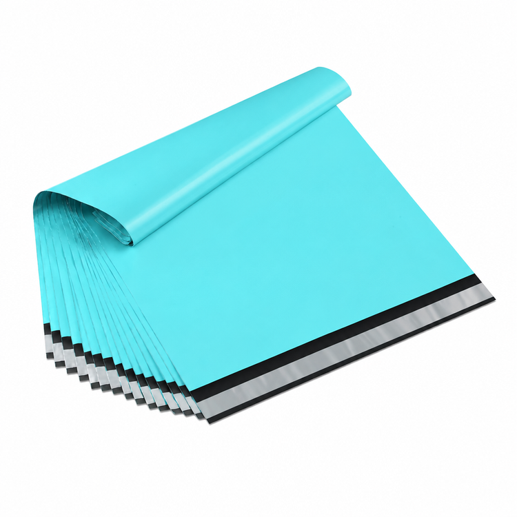Teal 24 x 36 polymailers, pack of 10