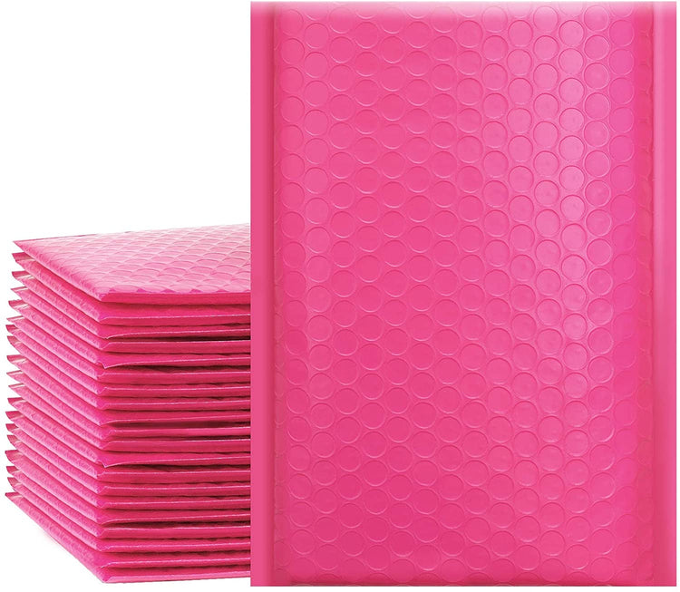 Pink Bubble Mailer 6 x 10 (Pack of 10)