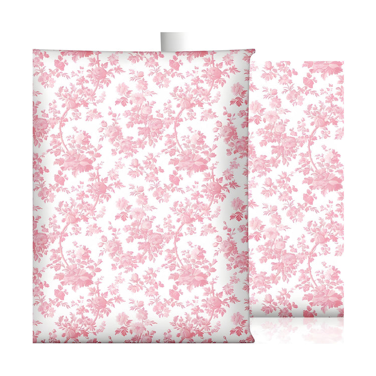 Pink French Toile Polymailer 10 x 13 (Pack of 10)