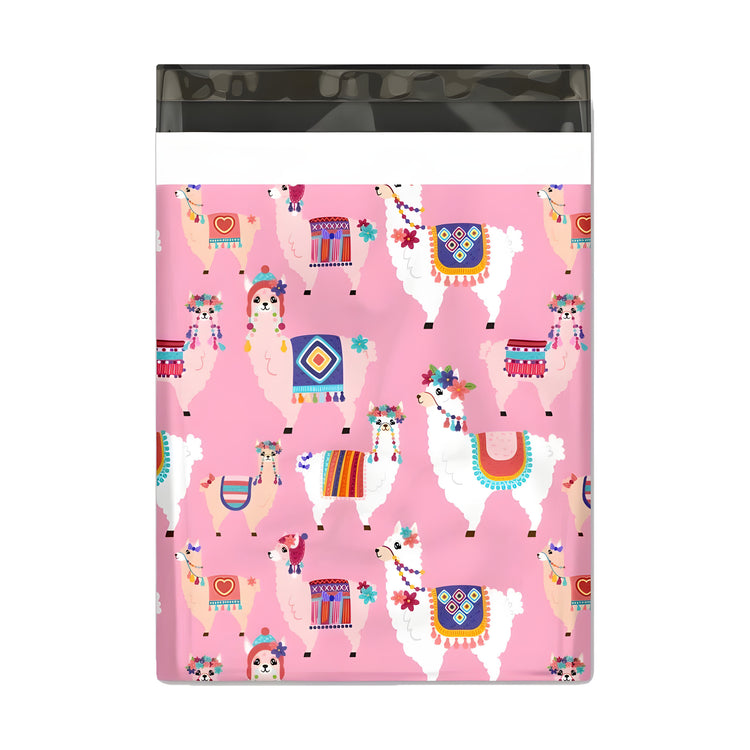Pink Llama Polymailer 10 x 13 (Pack of 10)