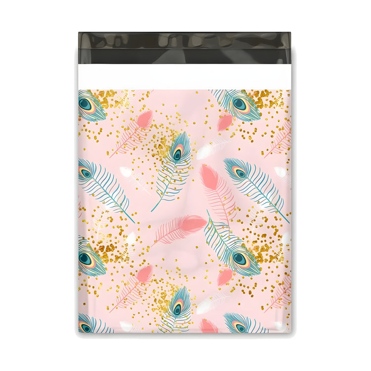 Pink Peacock Polymailer 10 x 13 (Pack of 10)