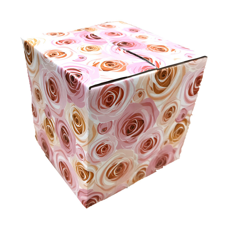 Rose Box 4 x 4 x 4 (Pack of 10)