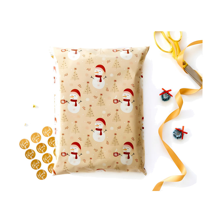 Snowman3 Polymailer 10 x 13 (Pack of 10)