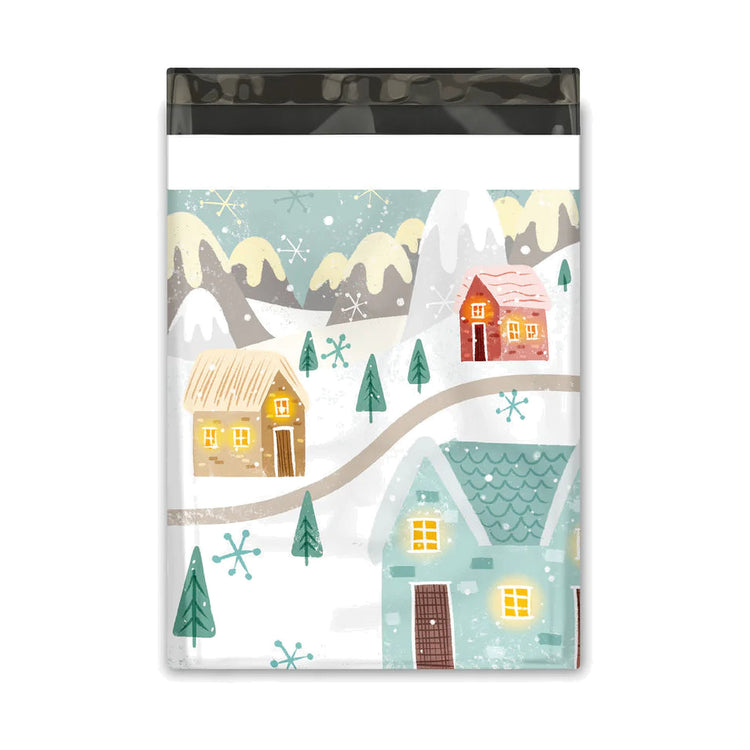 Winter Village Polymailer 10 x 13 (Pack of 10)