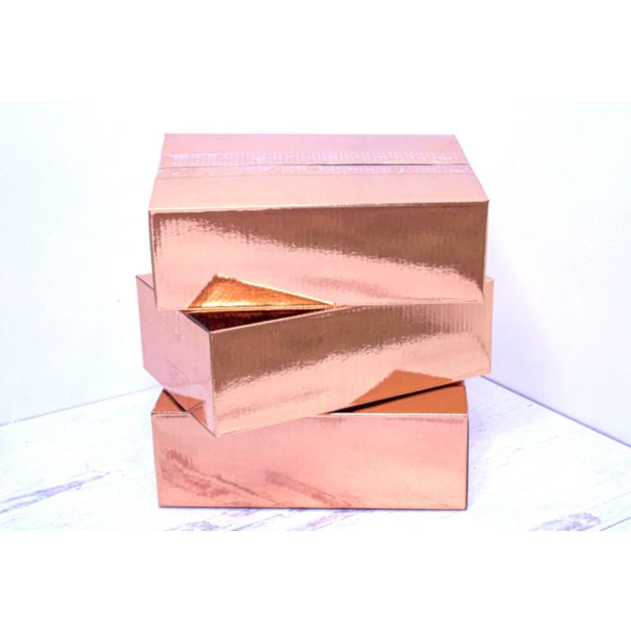 Rose Gold 6 x 6 x 4