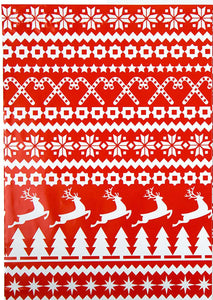 Red Xmas Sweater 14 x 19