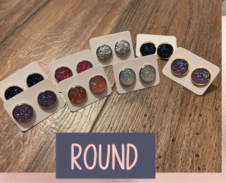 Druzy Earrings ( Random Select)