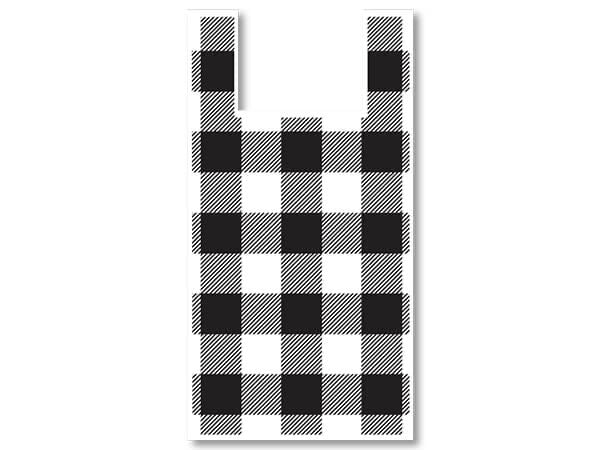 Buffalo Plaid T- Shirt Bag