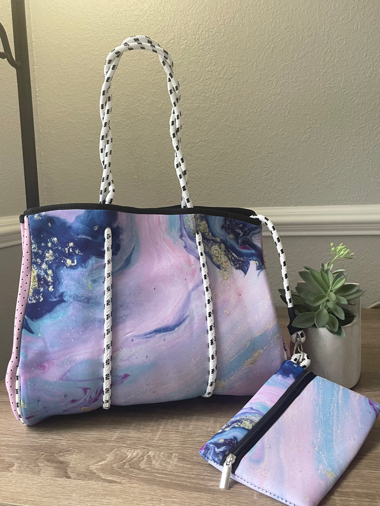 Neoprene Tote Bag Galaxy