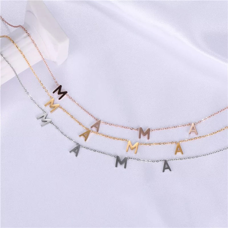 Mama Necklace Stainless Steel