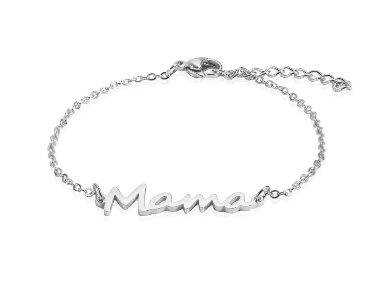 Mama Stainless Steel Bracelet