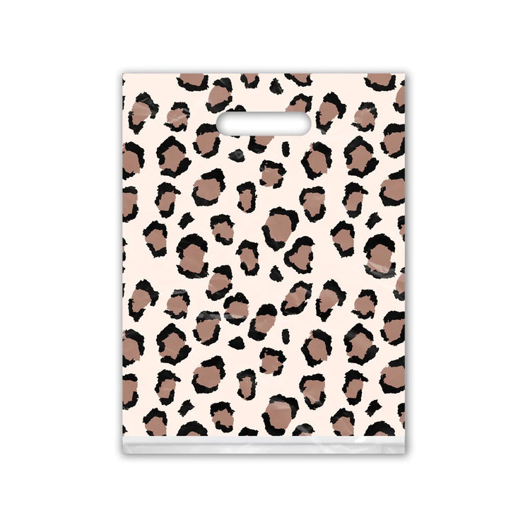 Leopard 12 x 15 Merchandise Bag