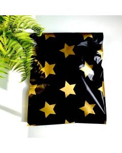 Black and Gold Star 10 x 13