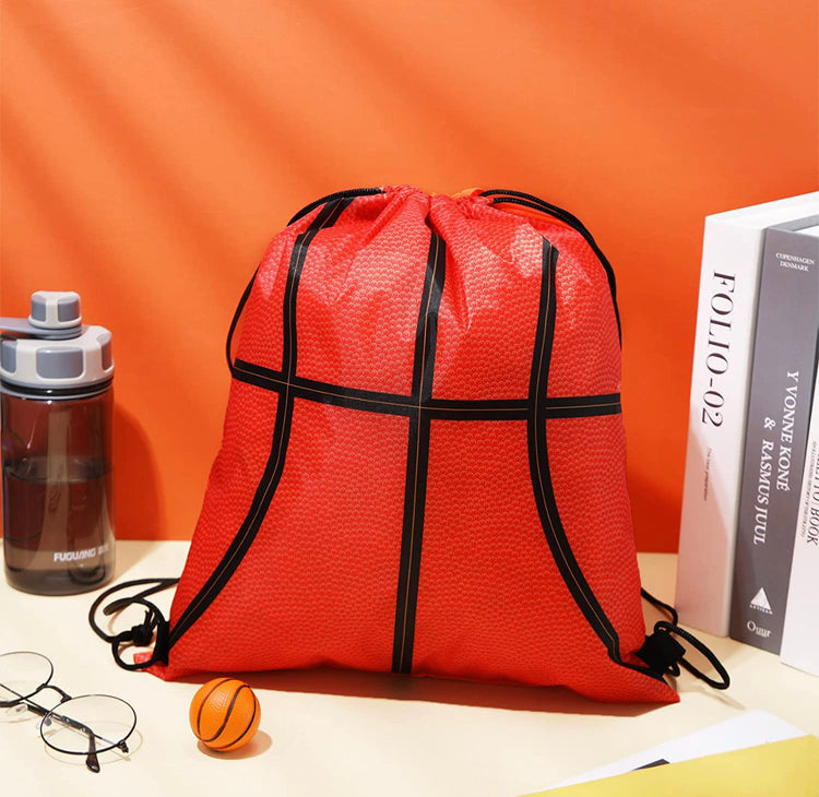 Sports Themed Drawstring Bags