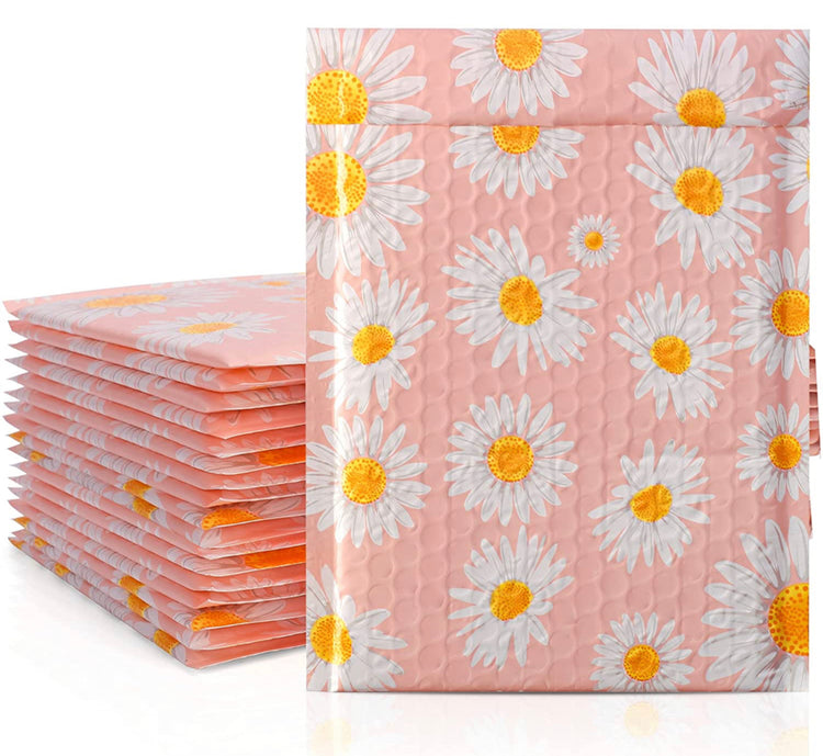 Daisy Bubble Mailer 6 x 10 (Pack of 10)