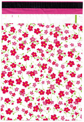 Red Pink Flowers 10 x 13
