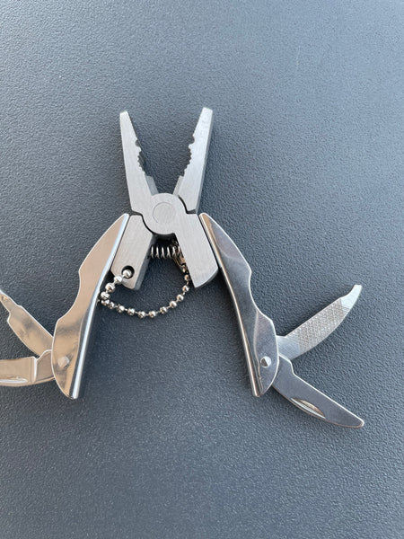 Mini Pliers Tool Set Keychain