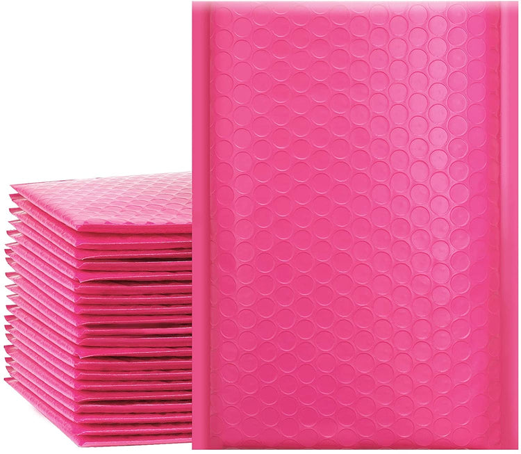 Pink Bubble Mailer 10 x 16 (Pack of 10)