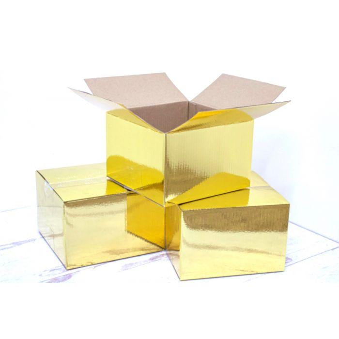 Yellow Gold Box 6 x 6 x 4