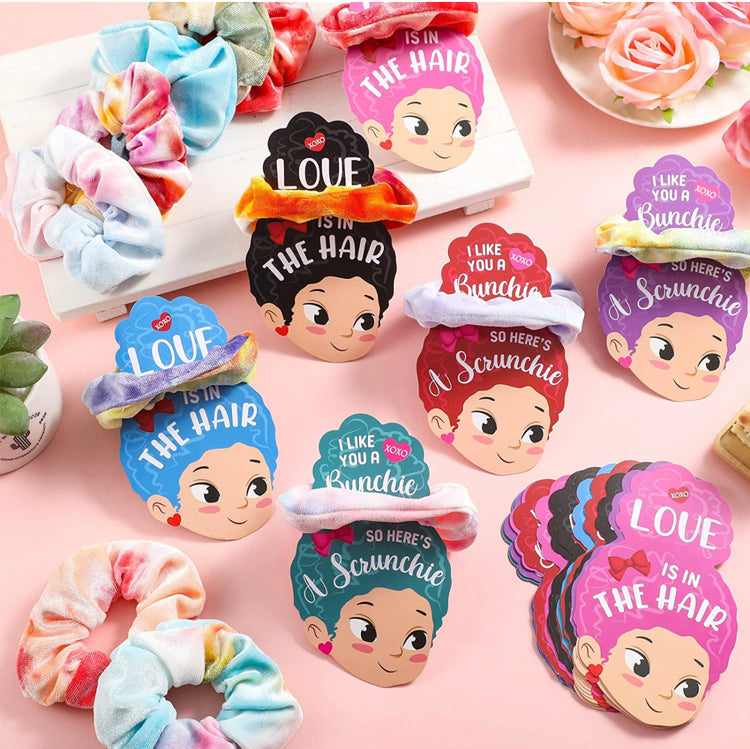Valentine Hair Tie Scrunchie