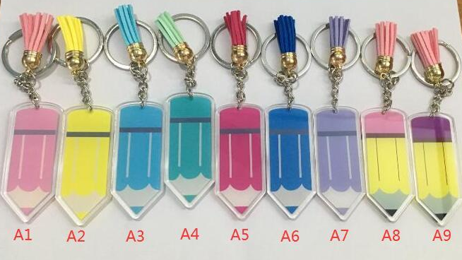 Pencil Keychains