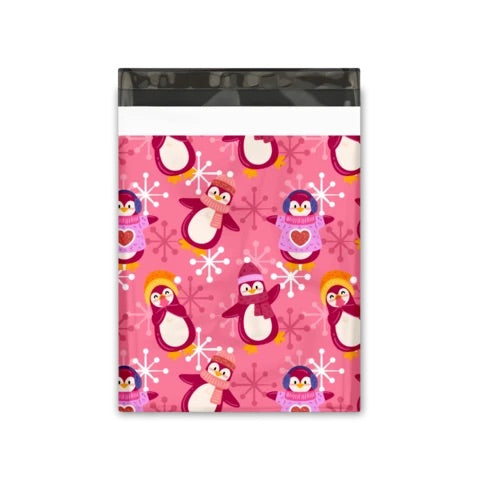 Pink Penguin Polymailer 10 x 13
