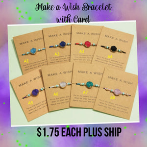 Make A Wish Bracelet ( Random Select)
