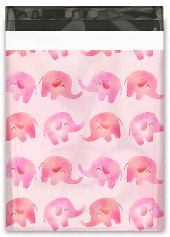 Pink Elephant 10 x 13