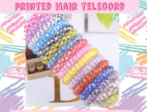 Printed Hair Telecord