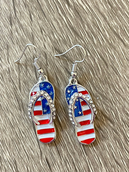 Patriotic Earrings