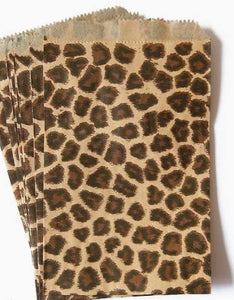Leopard Paper Bag 8 x 11