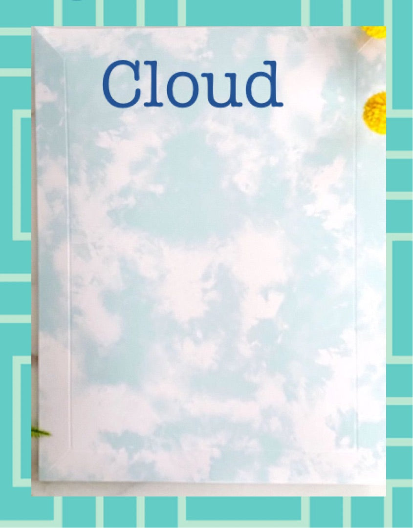 Rigid Mailer Cloud 10 x 13 ( Gusseted)